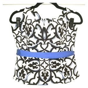 White House Black Market strapless top